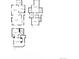 Floorplans of the home's first, second, and third floors with dimensions for all rooms at 3055 N York St, Denver, CO 80205