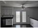 Charming eat-in kitchen featuring black countertops, and updated appliances at 84 S Carlton St, Castle Rock, CO 80104