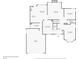 Layout of the house's main floor, including the living room, dining room, and kitchen at 5723 S Everett Way, Littleton, CO 80123