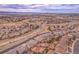 An aerial view of the neighborhood showcasing lush landscaping in a well-planned community close to town at 2342 Bellavista St, Castle Rock, CO 80109