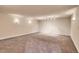 Spacious living room with neutral carpeting, recessed lighting and plenty of open space at 2342 Bellavista St, Castle Rock, CO 80109