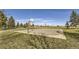 Outdoor basketball court with two hoops at 209 S Pembrook St, Castle Rock, CO 80104