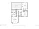 Second floor plan showing primary bedroom, two additional bedrooms, and two bathrooms at 209 S Pembrook St, Castle Rock, CO 80104