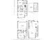Detailed floor plan showcasing a three-story layout with kitchen, bedrooms, and rooftop terrace at 10863 E Hinsdale Cir, Centennial, CO 80112