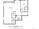 Detailed floorplan showcasing the basement layout, including a recreation room, bedroom, bathroom, and utility at 11074 Grayledge Cir, Highlands Ranch, CO 80130