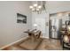 Bright eat-in kitchen featuring modern appliances, and updated cabinets at 3242 E 103Rd Dr # 602, Thornton, CO 80229