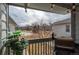 Relaxing outdoor patio boasts a grill and scenic views of the surrounding neighborhood at 3242 E 103Rd Dr # 602, Thornton, CO 80229