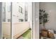 Inviting balcony with artificial grass, accessed through glass doors, offers a cozy outdoor space at 2733 W 28Th Ave # 6, Denver, CO 80211