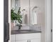 Stylish bathroom sink and vanity area featuring modern fixtures and décor at 2733 W 28Th Ave # 6, Denver, CO 80211