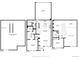 Detailed floor plan showing the layout of the home, including the living areas, bedrooms, bathrooms, and kitchen at 5836 S Vivian Way, Littleton, CO 80127