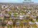 Aerial view of the property near Alice Terry Elementary/Park and surrounding neighborhood at 3379 W Wagon Trail Dr, Englewood, CO 80110