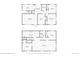Detailed floor plan showcasing the layout of the first floor with labelled rooms and dimensions at 3379 W Wagon Trail Dr, Englewood, CO 80110
