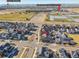 Aerial view of property near Dick's Sporting Goods Park at 9091 E 59Th North Pl, Denver, CO 80238