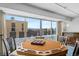 Bright game room with a game table for playing board games and sweeping views through large windows at 800 N Washington St # 710, Denver, CO 80203