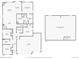 Floor plan displays the basement, garage, bedrooms, kitchen, living room, and dining room dimensions at 22466 E Layton Cir, Aurora, CO 80015