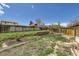 Spacious backyard featuring a wooden fence at 1599 S Telluride St, Aurora, CO 80017