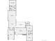 Detailed floorplan illustrating the layout of the house, including bedrooms, bathrooms, and living areas at 3198 W Amherst Ave, Denver, CO 80236