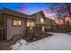 Two story home with deck and fenced backyard at 9883 Independence St, Broomfield, CO 80021