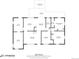 Detailed floor plan showing the layout of the home, including the kitchen, bedrooms, and living areas at 3200 Eastman Ave, Boulder, CO 80305