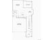 Open-concept floor plan featuring a kitchen, living room, covered deck, and two-bay garage at 6719 Juniper Dr, Thornton, CO 80602