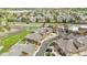Residential community with green spaces, ponds, and golf course, captured from an aerial perspective at 3751 W 136Th Ave # F4, Broomfield, CO 80023