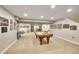 Spacious basement with a pool table, carpeted floors, and recessed lighting at 3751 W 136Th Ave # F4, Broomfield, CO 80023