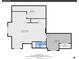 Lower level floor plan featuring a recreation room, bedroom, bath, and storage space at 3751 W 136Th Ave # F4, Broomfield, CO 80023