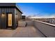 Spacious rooftop balcony featuring contemporary finishes and urban panorama at 2326 Eliot St # 2, Denver, CO 80211