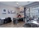 Dedicated office space with multiple workstations, hardwood floors, and a functional layout at 3993 S Dillon Way # 104, Aurora, CO 80014