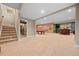 Open basement featuring a pool table, bar, and ample space for entertaining guests at 6420 Agave Ave, Castle Rock, CO 80108