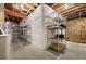 Practical storage area with shelving and open framework at 6420 Agave Ave, Castle Rock, CO 80108
