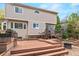 Backyard deck and outdoor seating area, perfect for entertaining at 9432 La Quinta Way, Lone Tree, CO 80124