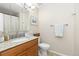 Bathroom with granite countertop and updated fixtures at 11368 Lamar St, Westminster, CO 80020