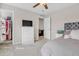 Cozy bedroom with closet, dresser, and serene atmosphere at 187 Cerillos St, Brighton, CO 80601