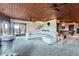 Spacious living room featuring stylish decor, comfortable seating, and access to an outdoor deck at 401 Raptor Point Rd, Golden, CO 80403