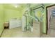 Utility room with laundry appliances, a utility sink, and a water heater at 22453 Hillcrest Cir, Golden, CO 80401