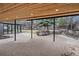 Expansive flagstone patio with covered area is perfect for entertaining, overlooks beautifully landscaped backyard at 456 Cherry St, Denver, CO 80220