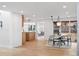 Dining area with natural light and modern decor, connecting to the kitchen at 456 Cherry St, Denver, CO 80220