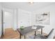 Bright office with closet space, hardwood floors, and decorative painting at 456 Cherry St, Denver, CO 80220