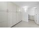 Hallway with large storage and linen cabinets located off of the bathroom at 456 Cherry St, Denver, CO 80220