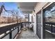 Inviting outdoor balcony with city view, perfect for relaxing and enjoying the scenery at 555 E 10Th Ave # 111, Denver, CO 80203