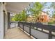 Enjoy the charm of tree-lined streets and historic architecture from this home's relaxing outdoor balcony at 555 E 10Th Ave # 111, Denver, CO 80203