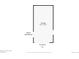 Floor plan of the garage showing a rectangular shape with a labeled dimension of 10'5