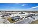 Aerial view showing home's location in a quiet neighborhood at 51 W 6Th Pl, Byers, CO 80103