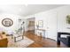 Bright and airy living room with hardwood floors and stylish modern decor at 5167 S Pearl St, Littleton, CO 80121
