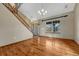 Inviting living area featuring hardwood floors, natural light, and modern design at 10941 Parker Vista Rd, Parker, CO 80138