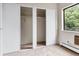 Large closet with open sliding doors at 14152 E Linvale Pl # 408, Aurora, CO 80014