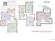 Detailed floor plan showcasing the layout of this property's main, upper, and lower levels with dimensions at 1409 Quince Ave, Boulder, CO 80304