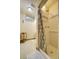 Bathroom featuring a tiled shower, and vanity, offering a clean functional area at 7651 Shoshone St, Denver, CO 80221