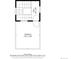 Floor plan featuring terrace dimensions and hall layout at 4035 Fenton Ct, Wheat Ridge, CO 80212
